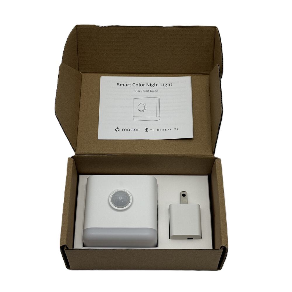 ThirdReality Matter over WiFi 3-1 Multi-Function Smart Color Night Light